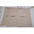 cotton canvas drawstring bags string pouch bag